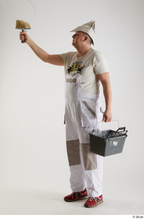 Agustin Wilkerson Painter Pose 2 painting standing whole body 0002.jpg